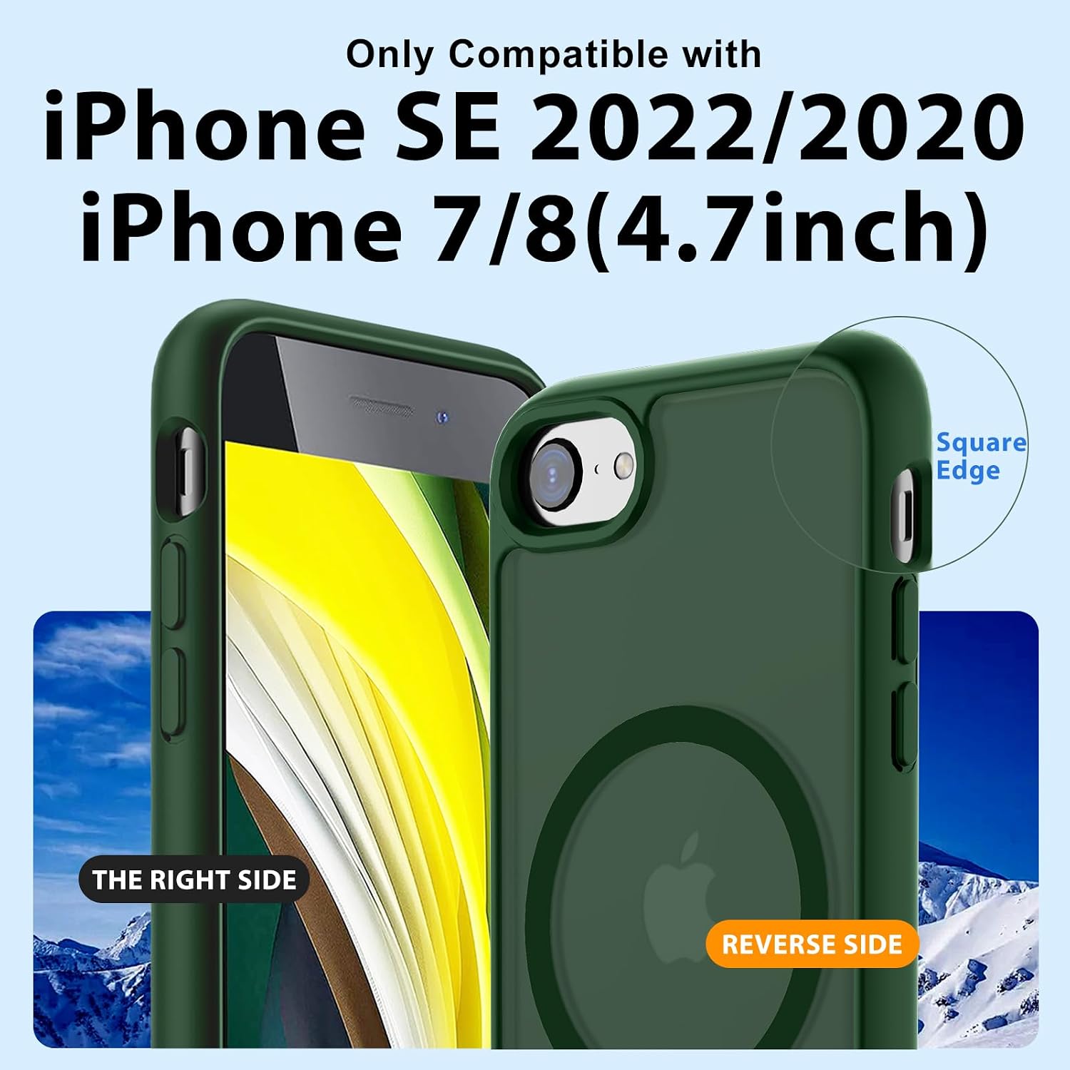 Detalle 2 de Hualele Magnetic Phone Case for iPhone SE