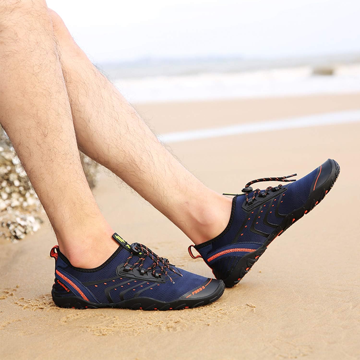 Thumbnail 6 de SAGUARO chaussures aquatiques respirantes homme femme, séchage rapide et semelle antidérapante (EU 35 à 48)