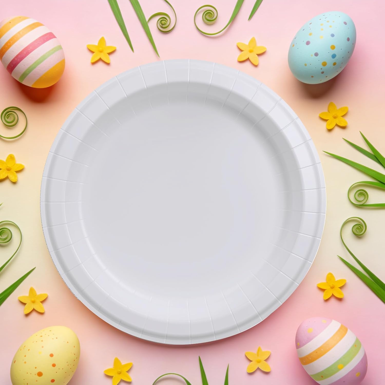 Thumbnail 4 de JOLLY CHEF 10-Inch Disposable Paper Plates (140-Pack), Microwave Safe Heavy-Duty