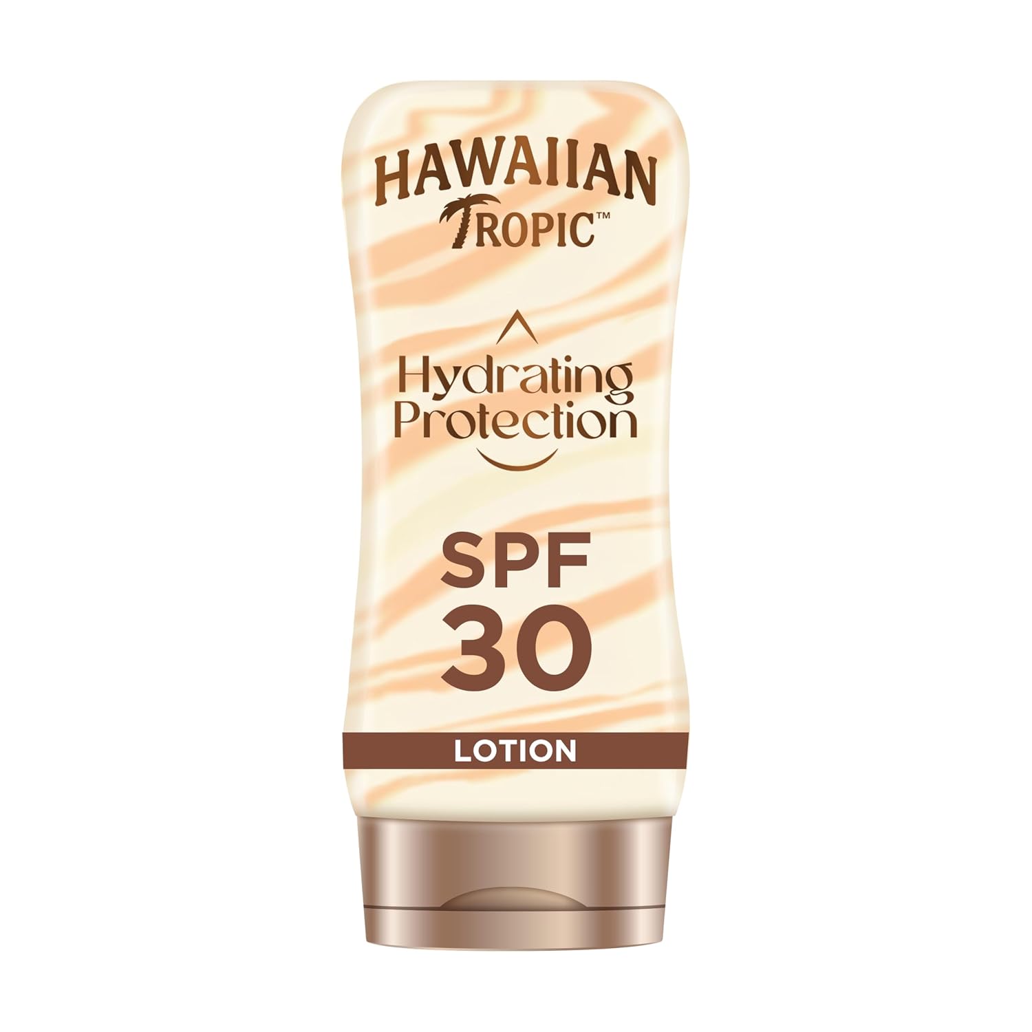 Detalle de Hawaiian Tropic Hydrating Protection Sonnenschutz SPF 30 – wasserfest, 180 ml