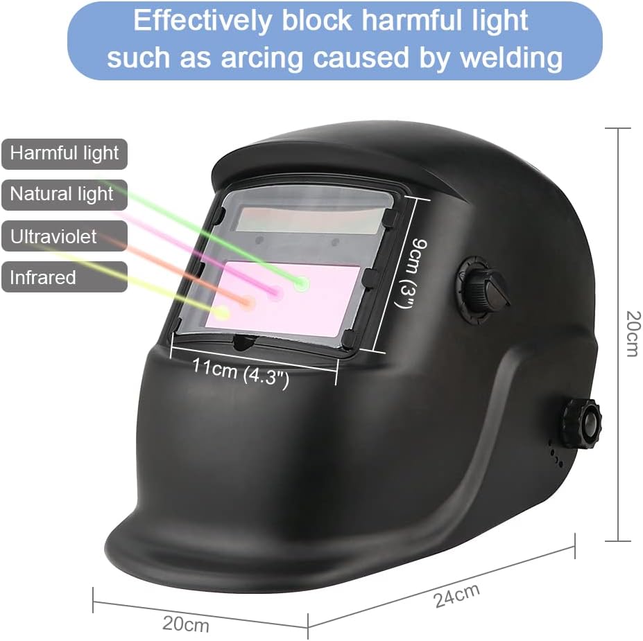 Thumbnail 3 de Welding Helmet Auto Darkening Shade 4/9-13 🛡