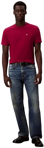Thumbnail 4 de Calvin Klein Camiseta de Manga Corta Hombre Classic Monogram Tee (Rojo Beet Red, XXL)