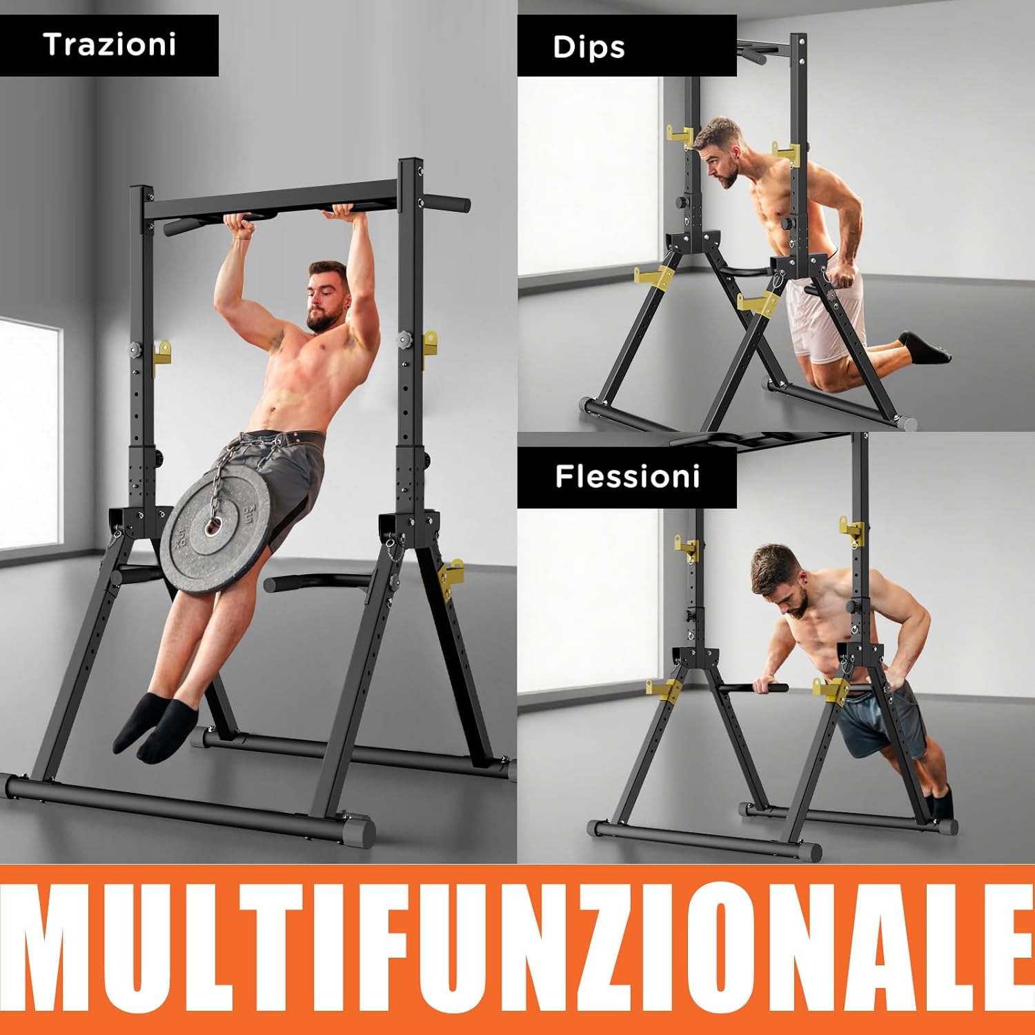 Thumbnail 5 de DH FitLife Power Tower Pieghevole 150 kg