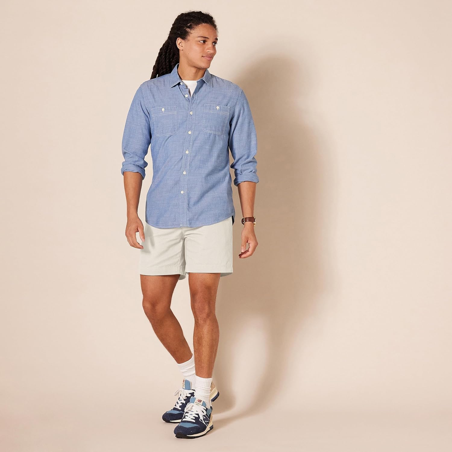 Thumbnail 2 de Amazon Essentials Men's Classic-Fit 7" Chino Shorts