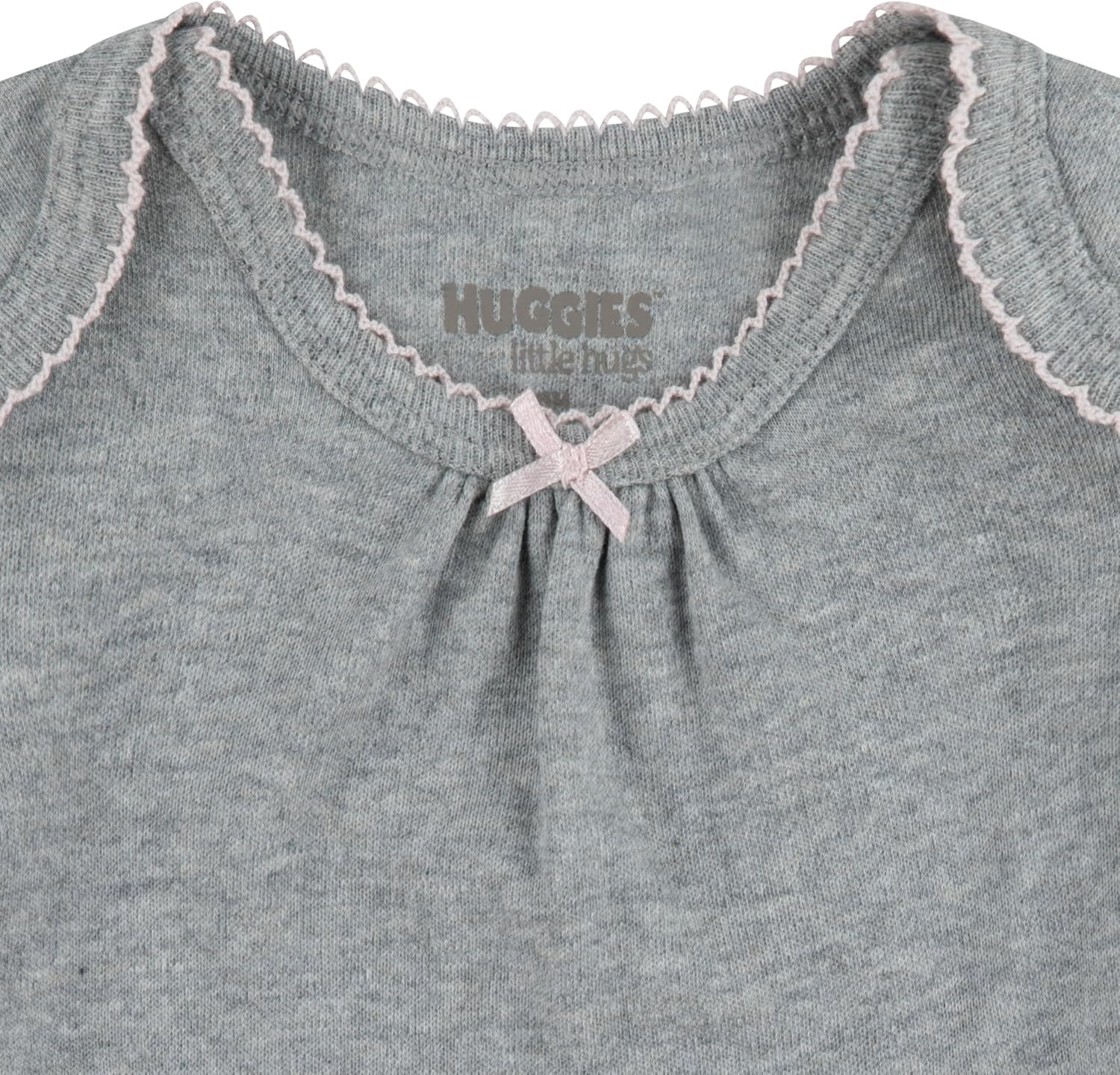 Thumbnail 2 de Lot de 5 bodies HUGGIES Little Hugs en coton biologique certifié