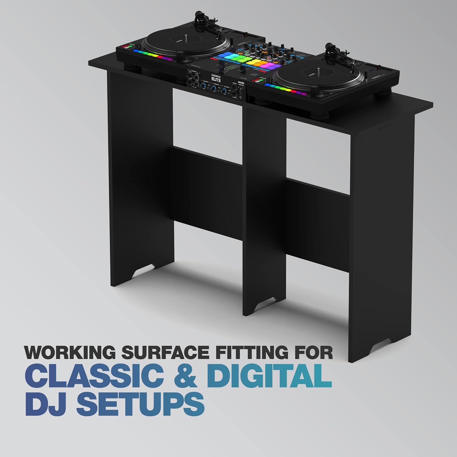 Thumbnail 3 de GLORIOUS 245220 Mix Station 2 – stół DJ-ski na 2 gramofony, czarny