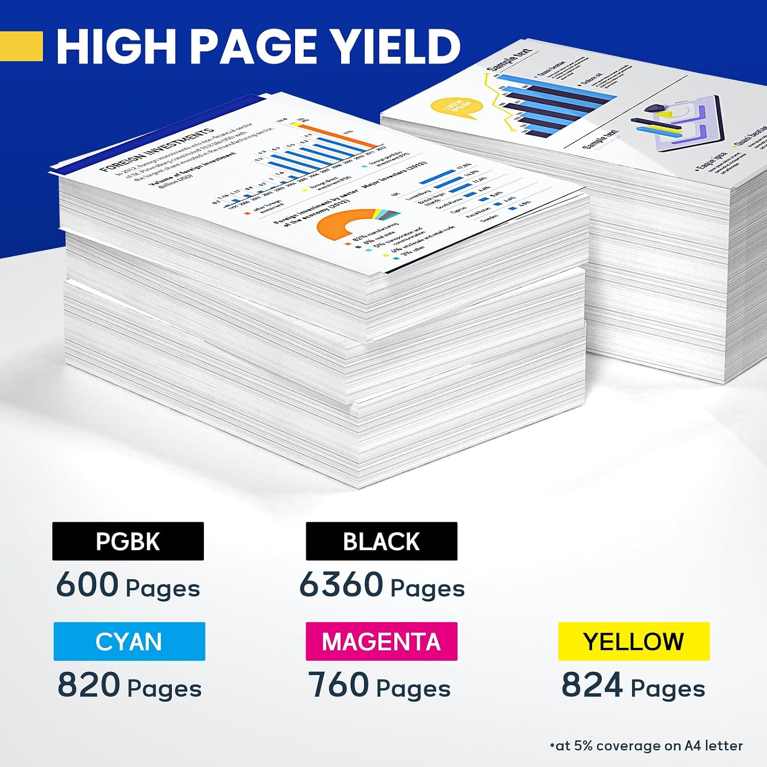 Thumbnail 2 de SMARTOMI PGI-580 XXL 10-Pack ink set