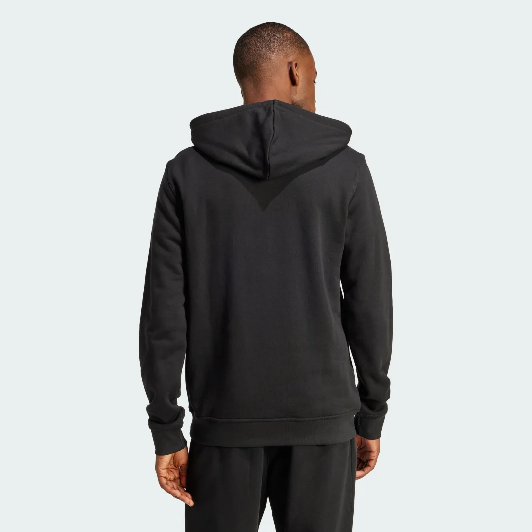 Thumbnail 1 de Sudadera con capucha Adidas Trefoil Essentials French Terry negra