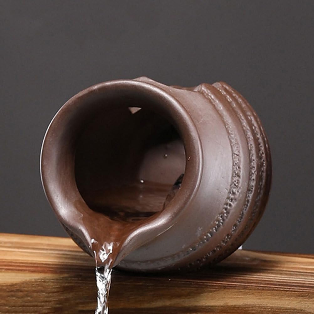 Detalle de Supvox Keramikglas Wasserbrunnen 4,88 Zoll