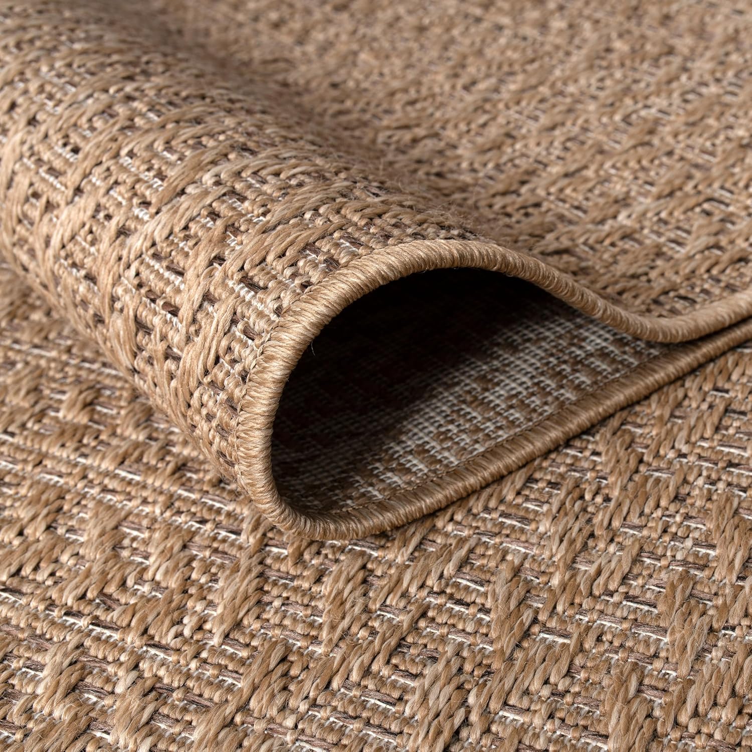 Thumbnail 2 de Paco Home Indoor-Outdoor Teppich (240x340 cm) im Jute-Look – beige 3, robust & wetterfest