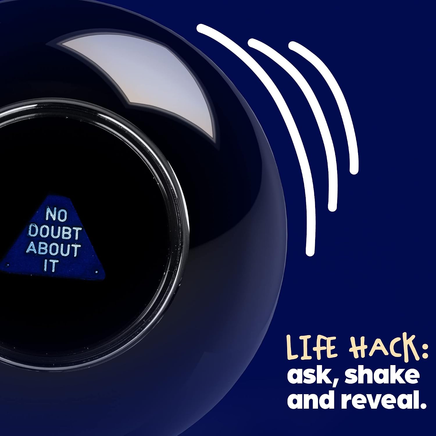 Detalle 1 de WICKED GIZMOS Magic 8 Ball 10cm
