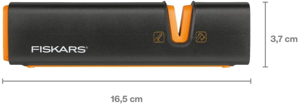 Thumbnail 2 de Fiskars Affilalama Xsharp per asce e coltelli – ceramica, scatola resistente, 1000601