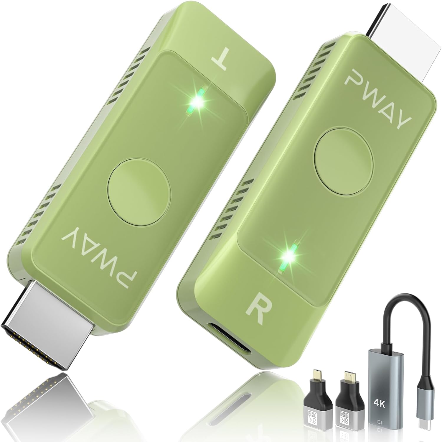 Wireless HDMI Transmitter and Receiver Kit (98ft/30m) for 1080P/60Hz TV, Projector & Display Streaming