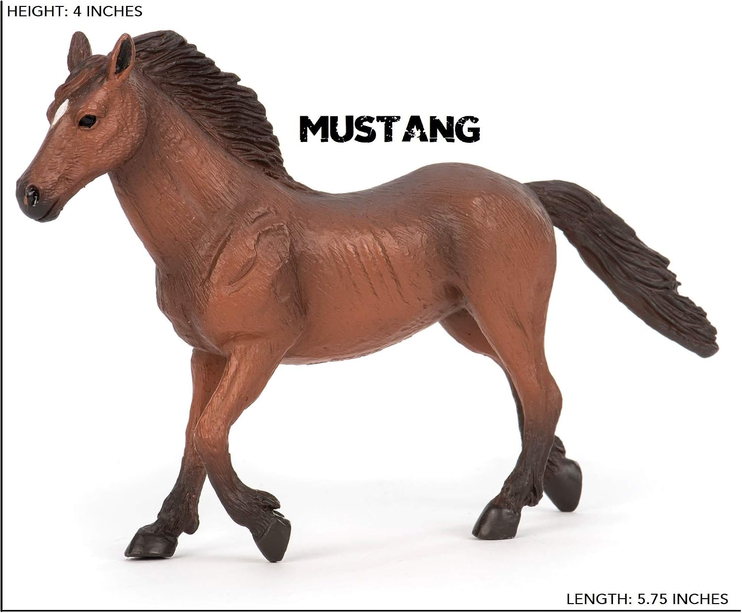 Thumbnail 3 de Terra by Battat Cavallo Set 2 – Figurine di cavalli, 6 pezzi, giocattoli educativi per bambini