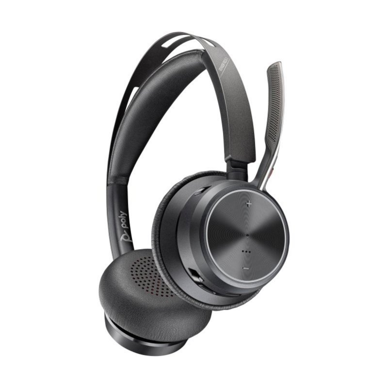 Thumbnail 3 de Poly Voyager Focus 2: auricular Bluetooth USB-C/A con base de carga y alcance de 50 m
