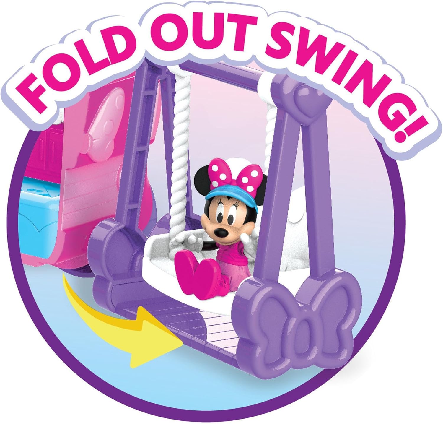 Thumbnail 3 de Minnie Set di gioco Glamper di Minni Bows-A-Glow Disney Junior – Esclusiva Amazon di Just Play
