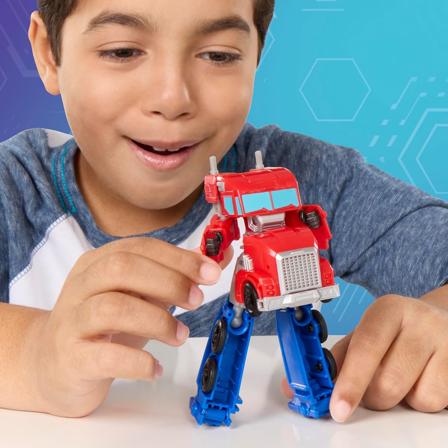 Thumbnail 5 de Transformers EarthSpark Coffret Optimus Prime 12,5 cm