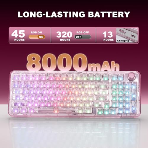 Thumbnail 7 de YUNZII X98 Teclado Mecánico Inalámbrico Gaming
