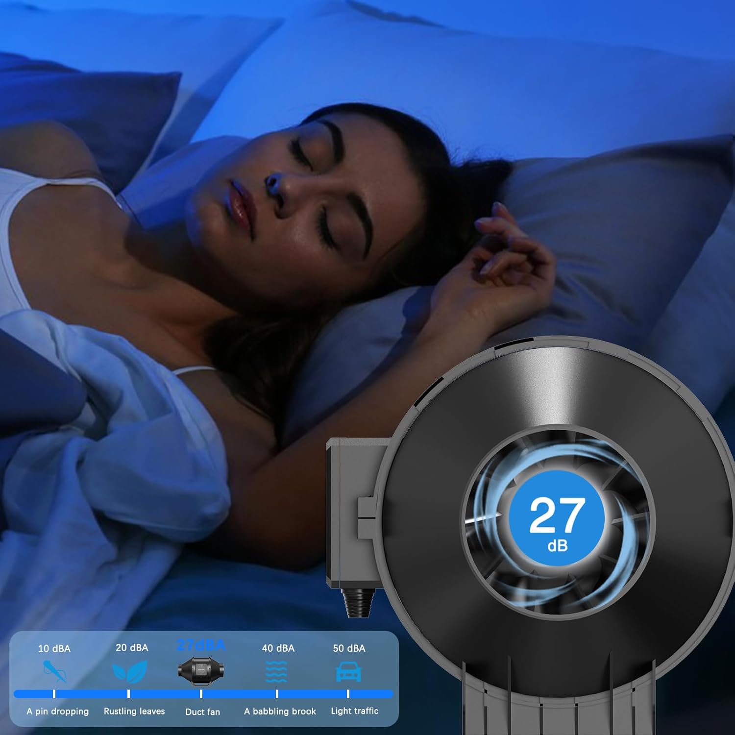 Thumbnail 5 de Aygrochy ventilatore tubolare regolabile 100 mm con motore EC trifase e regolatore velocità