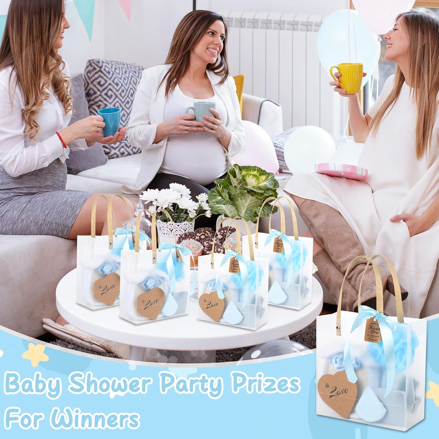 Detalle 2 de WAYASDCU Baby Shower Prize Set, 6 Sets