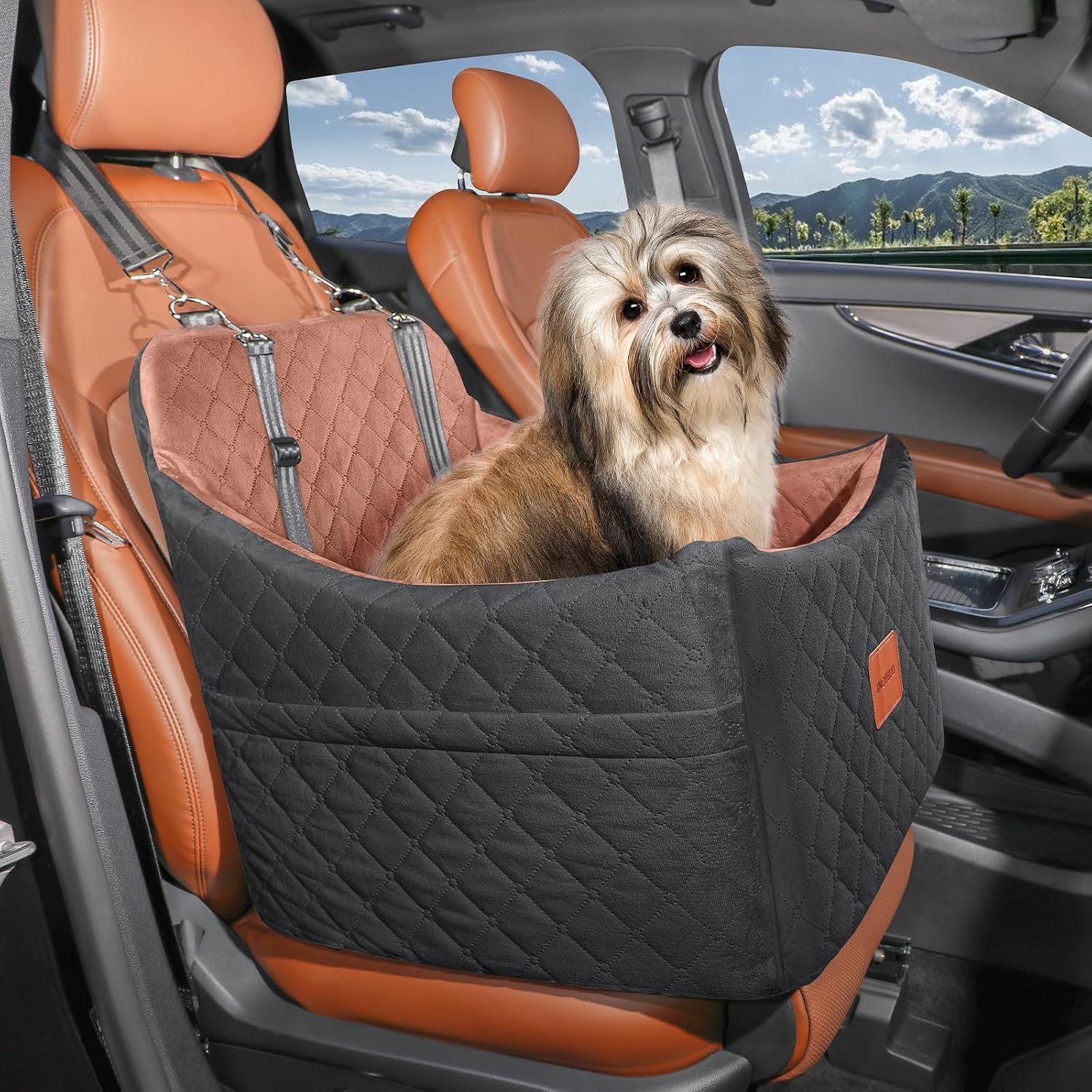 Thumbnail 1 de INDYBUD Dog Car Seat for Small to Medium Dogs