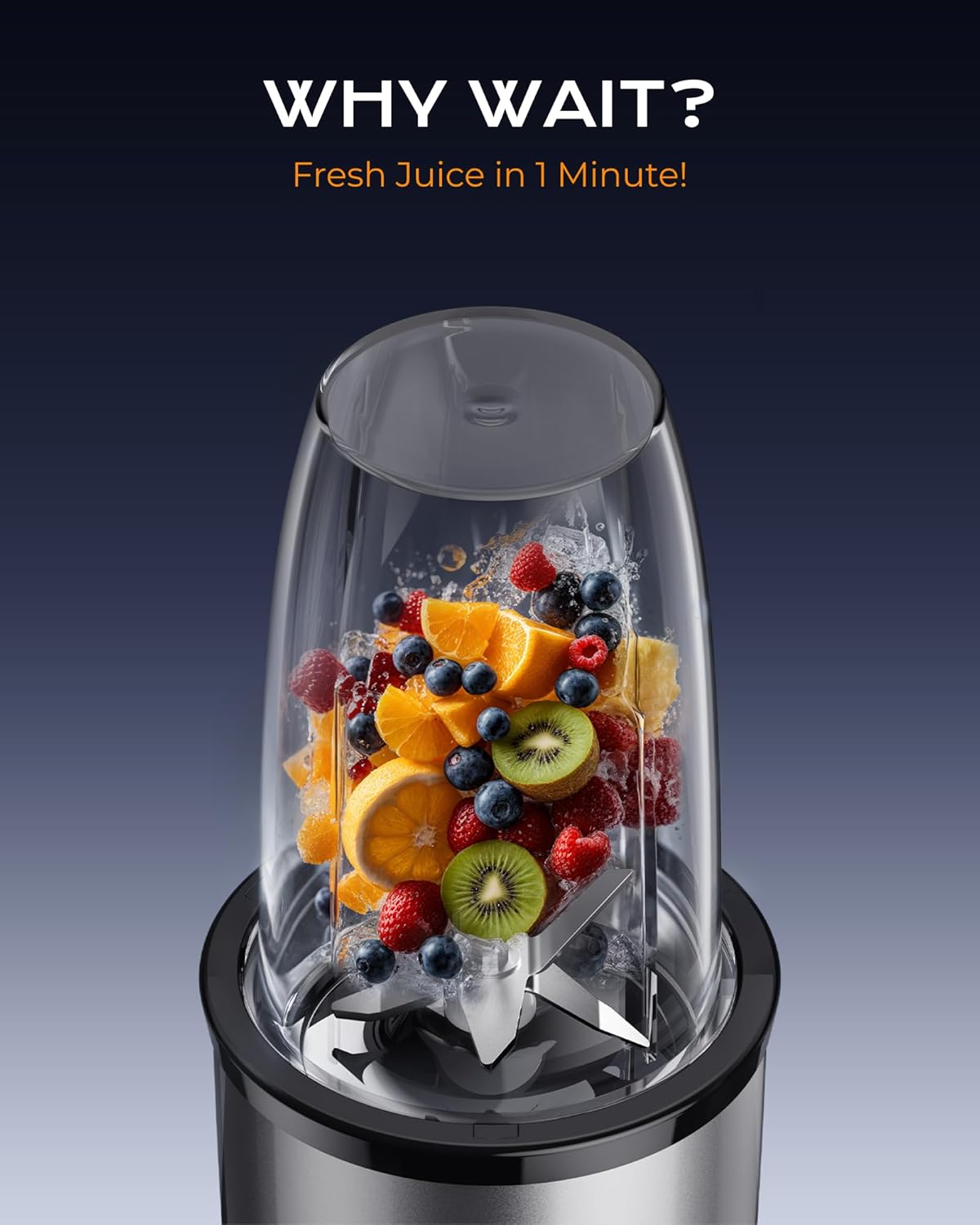 Thumbnail 4 de Sangcon 1000W Smoothie Blender 24oz
