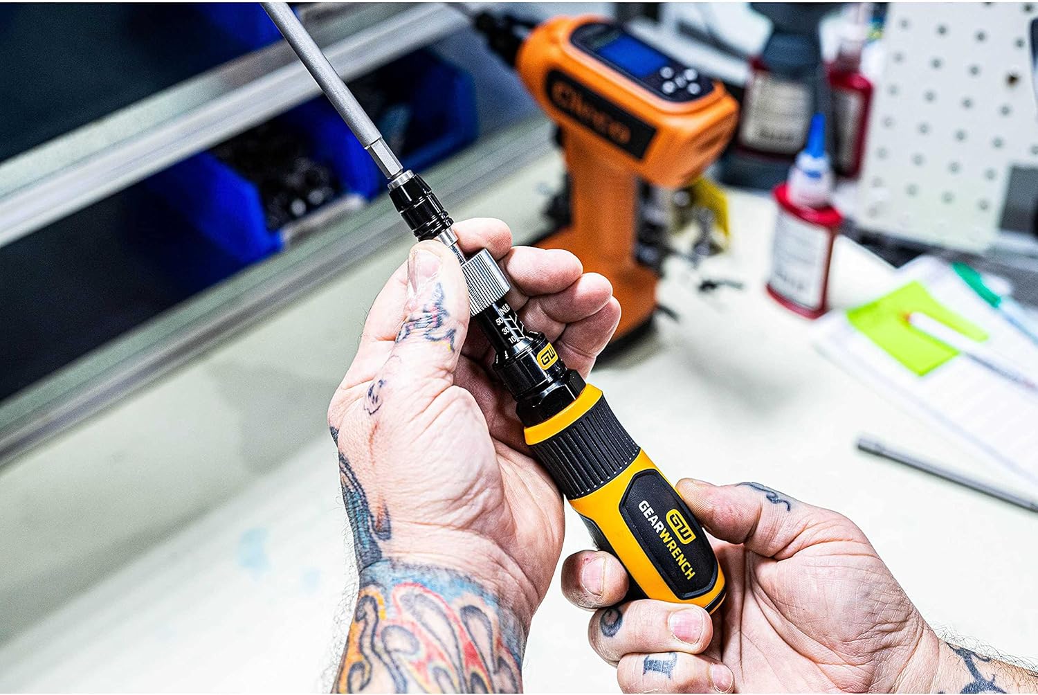 Detalle 2 de GearWrench 1/4" Drive Torque Screwdriver 10-50 in/lbs (89624)