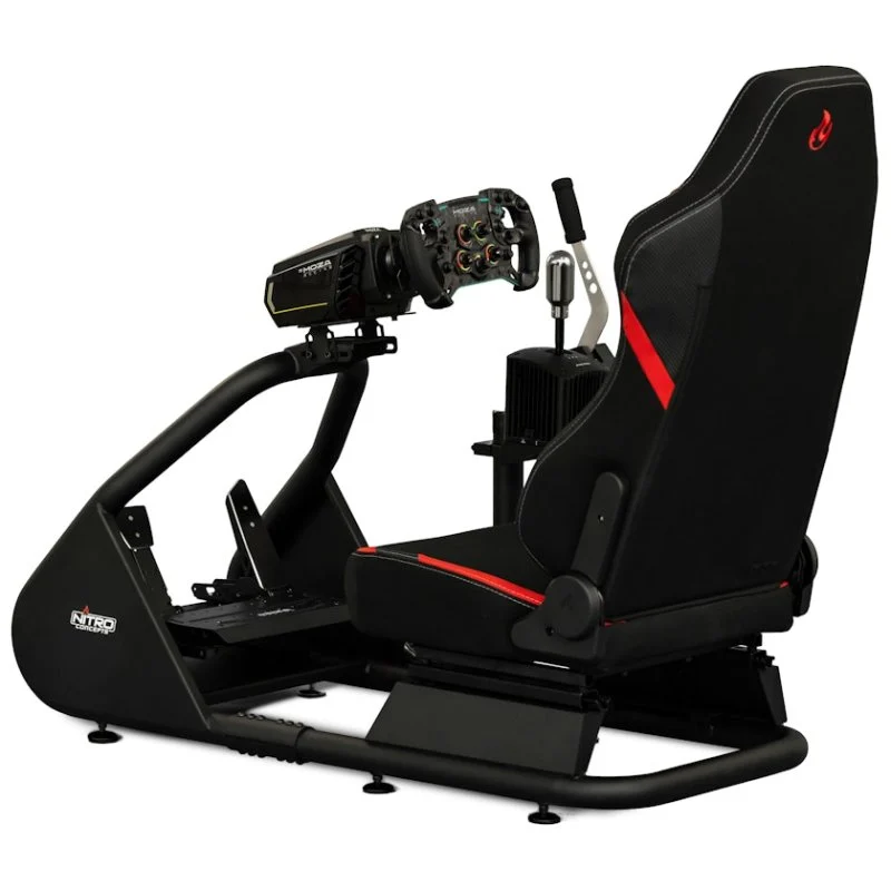 Thumbnail 2 de Nitro Concepts S-Racer Cockpit: soporte estable para asiento de simulación racing