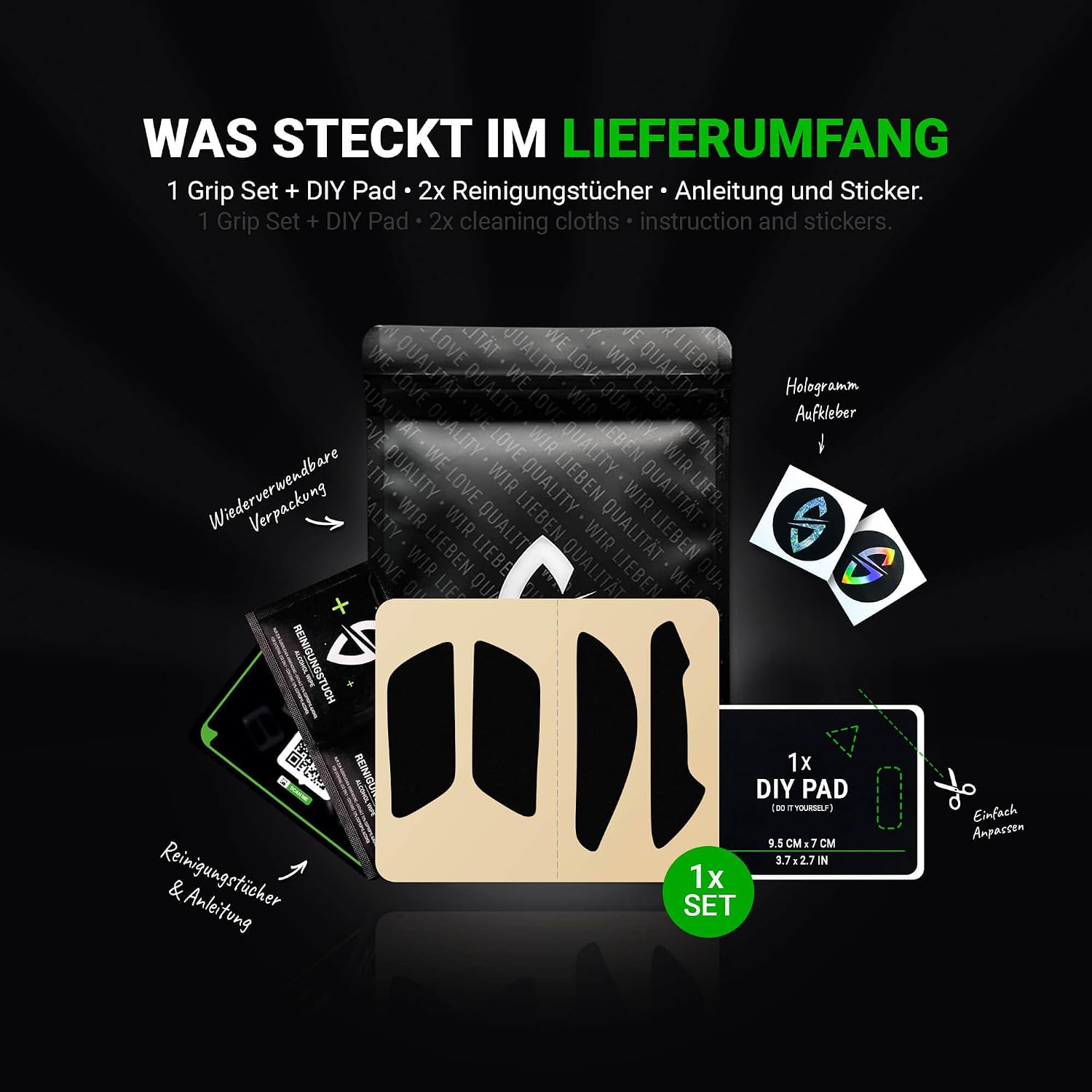Thumbnail 5 de SensoryBoost Maus Grip Tape 0,5 mm – Mausgrip