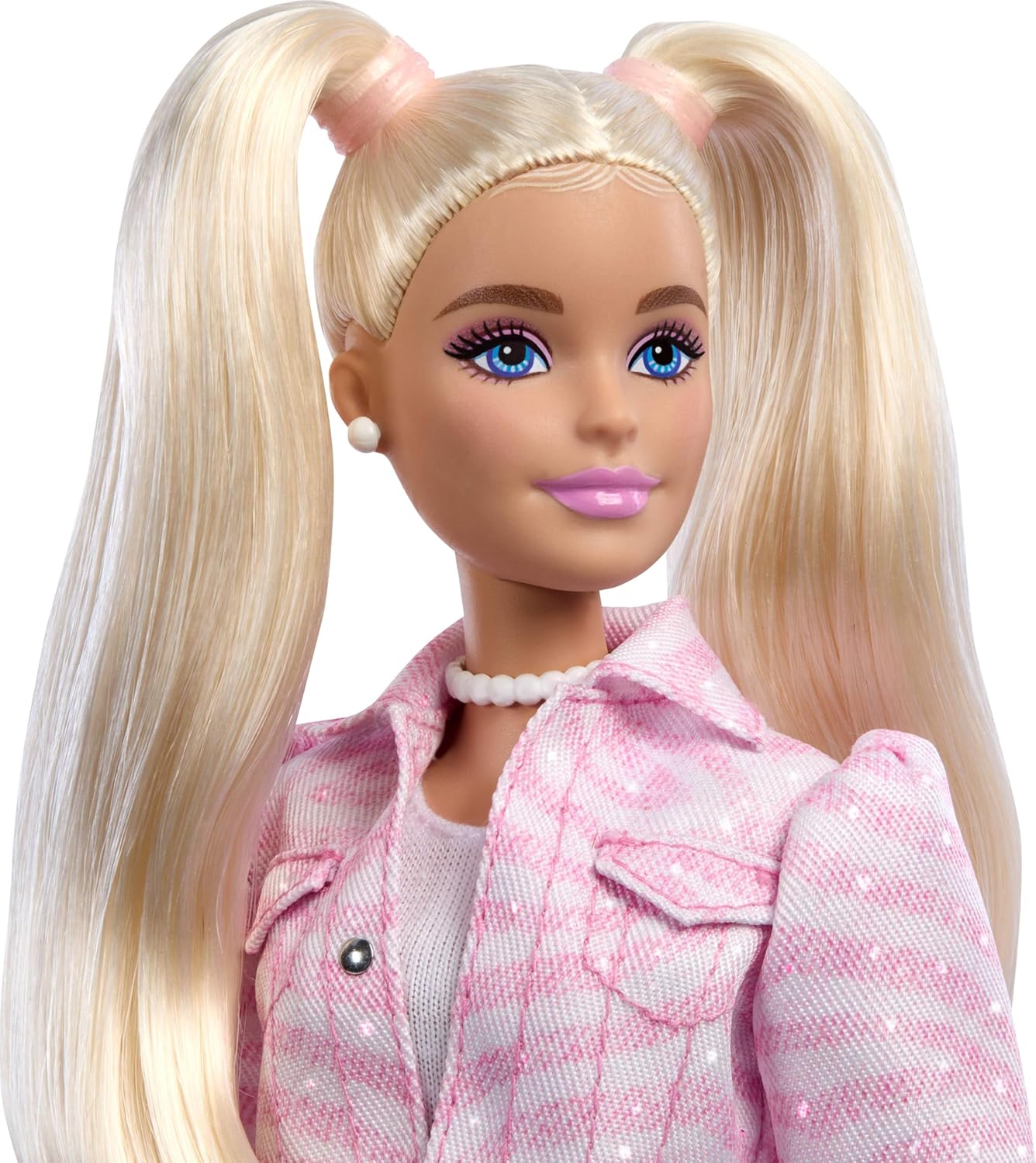Thumbnail 2 de Barbie Deluxe Style-Puppe Nr. 9 im rosa Denim-Outfit (JJN69)