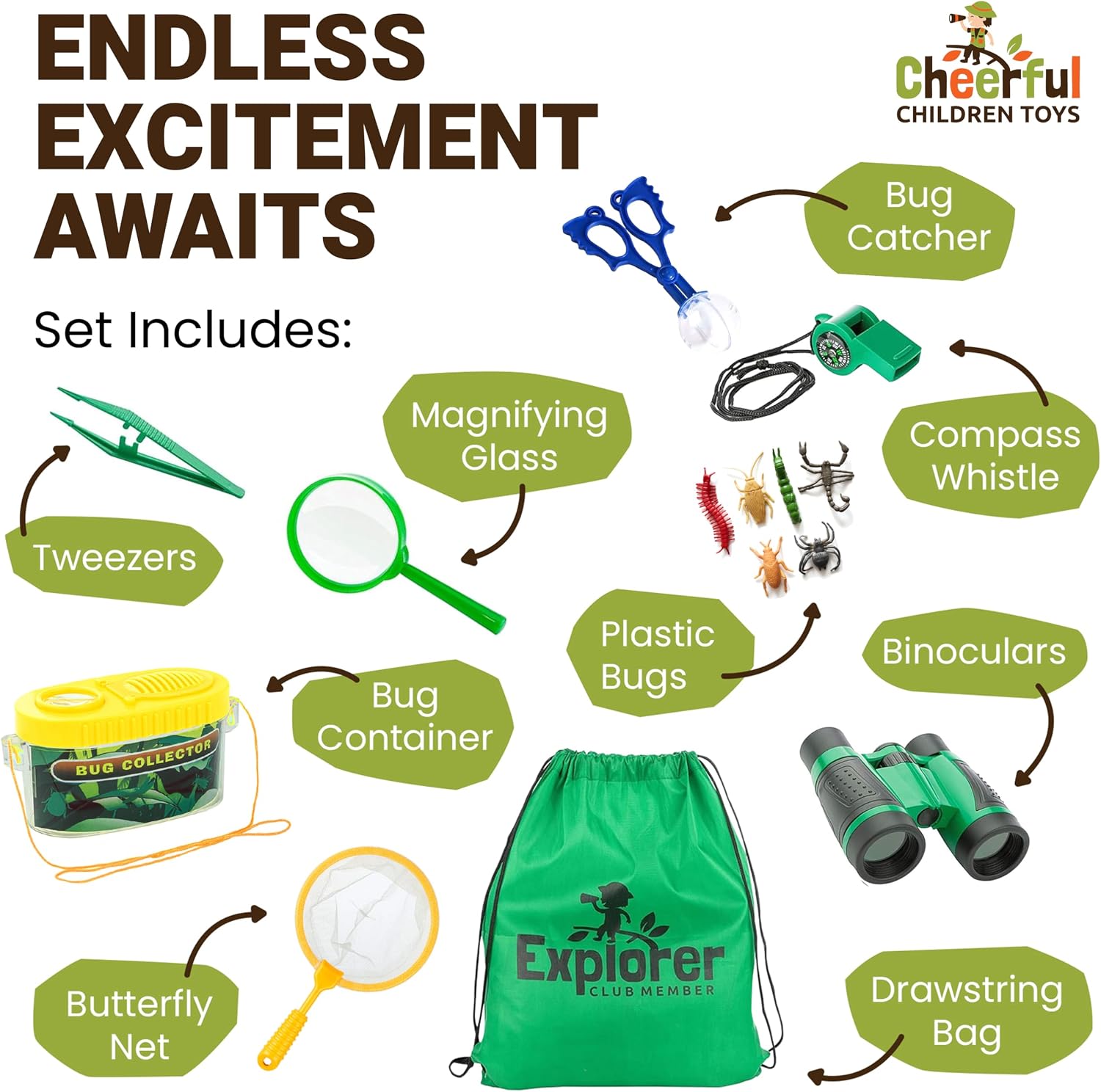 Detalle 1 de Premium Kids Explorer Kit for 3-7 Year Olds