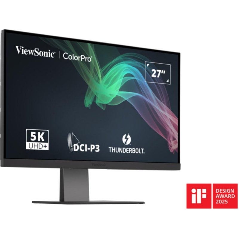 Detalle de ViewSonic VP2788-5K: monitor 27" UltraHD 5K IPS HDR400 con USB-C y Thunderbolt 4