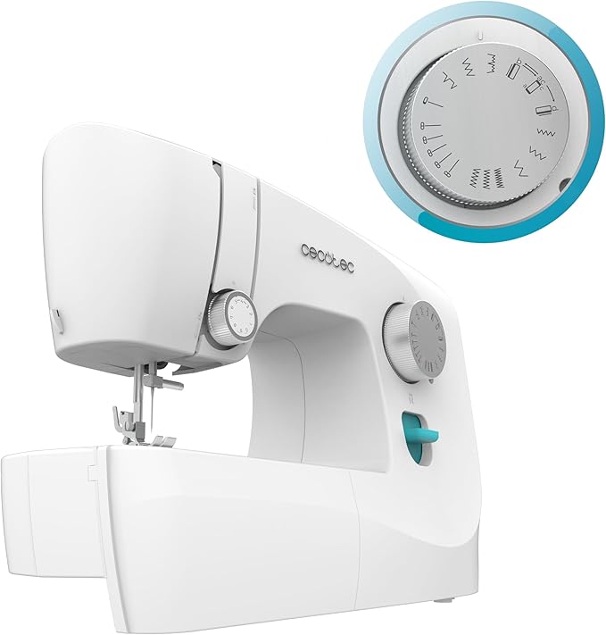 Cecotec BelleCouture 1500 Essential 💡 Máquina de Coser Portátil
