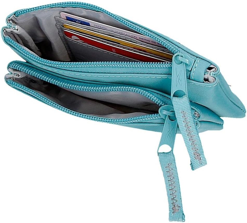 Thumbnail 3 de Reebok Linden Beauty Case con 2 scomparti blu, in poliestere (17×9×2 cm)