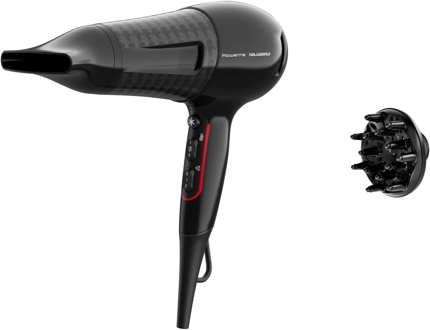 Thumbnail 6 de Rowenta x Karl Lagerfeld CV581L Studio Dry: asciugacapelli 2100 W con Thermo Control e design fashion