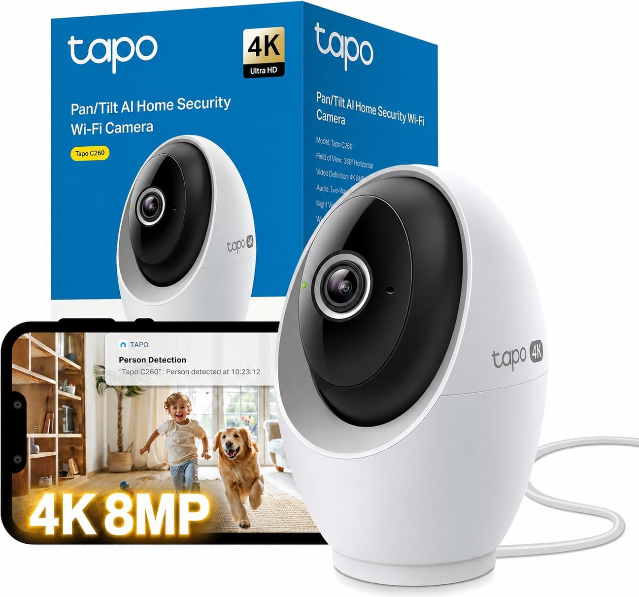 Detalle de Tapo C260 Überwachungskamera 4K