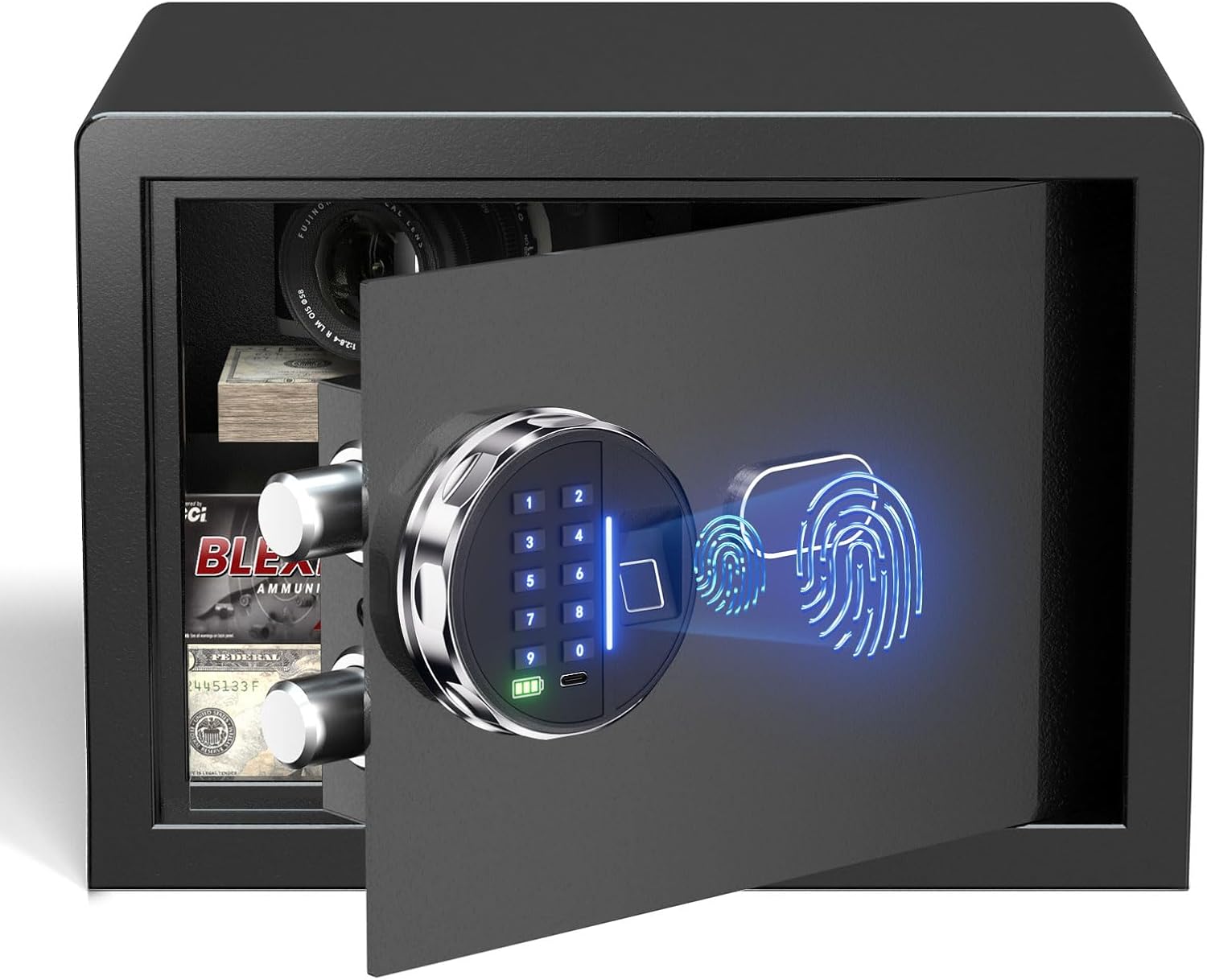 Thumbnail 6 de Grimtron Boîte de verrouillage biométrique GrIMTRON