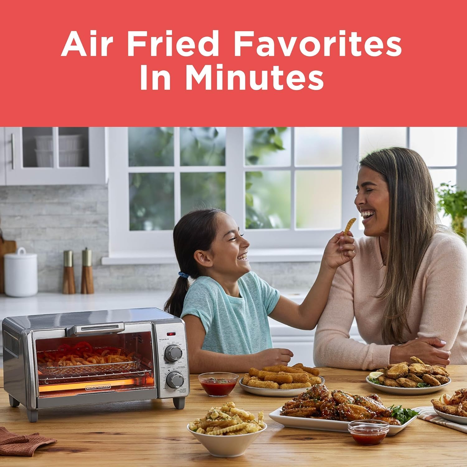 Thumbnail 2 de Black+Decker Crisp N Bake Air Fry Toaster Oven
