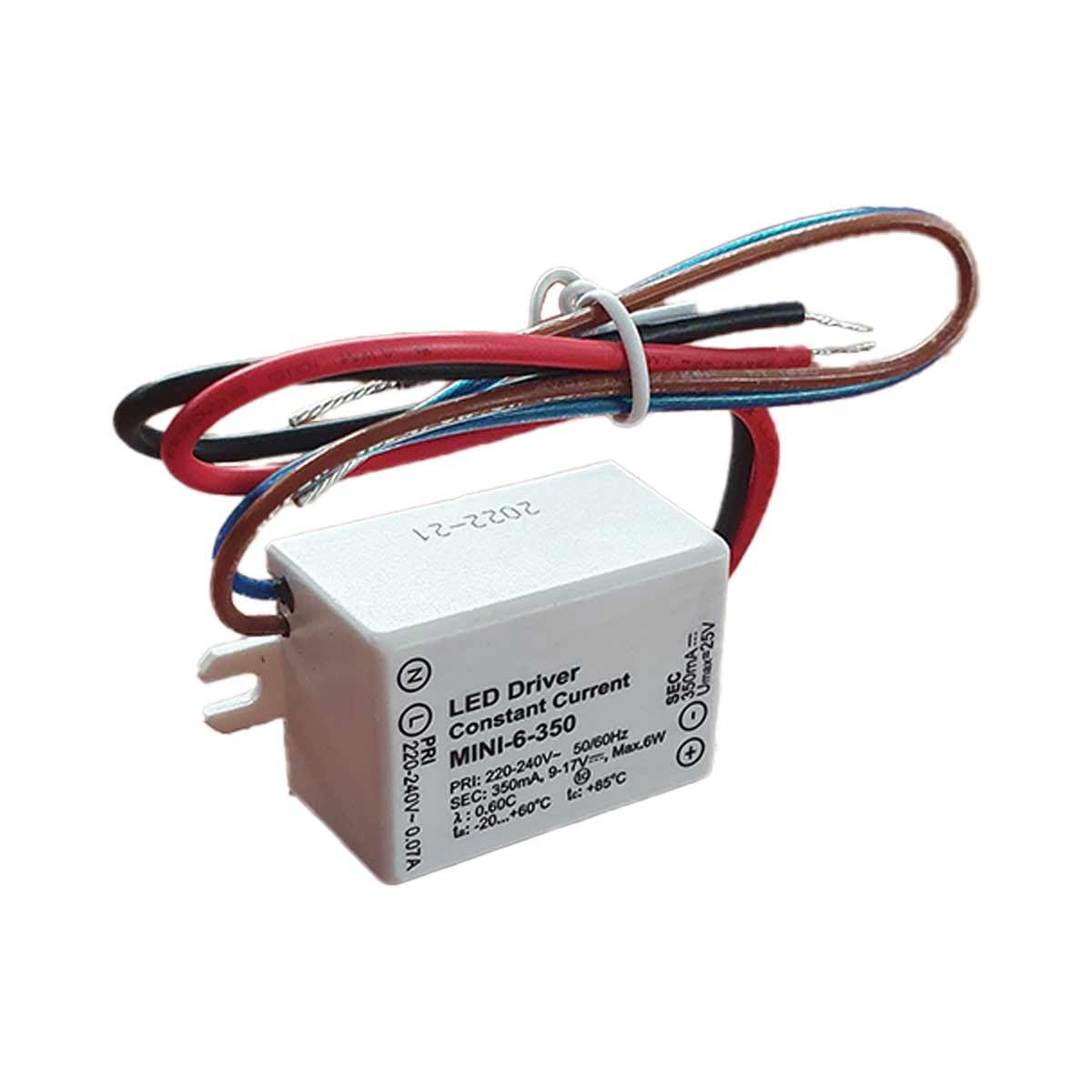 Thumbnail 2 de A2ZWORLD Led Driver 6W 350mA 9-17V IP65 – Alimentatore LED a Corrente Costante per Strisce