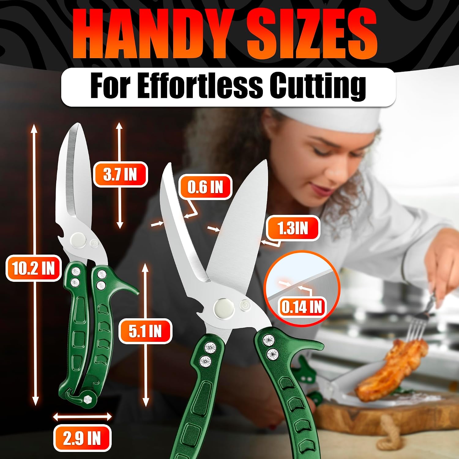 Detalle 2 de Kitchen Shears Stainless Steel