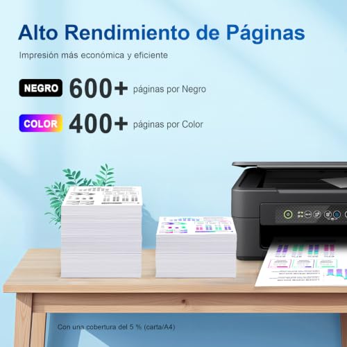 Thumbnail 2 de Denvoer Cartucho de Tinta 604XL Compatible para Epson XP-2200/XP-3200 | Pack 10