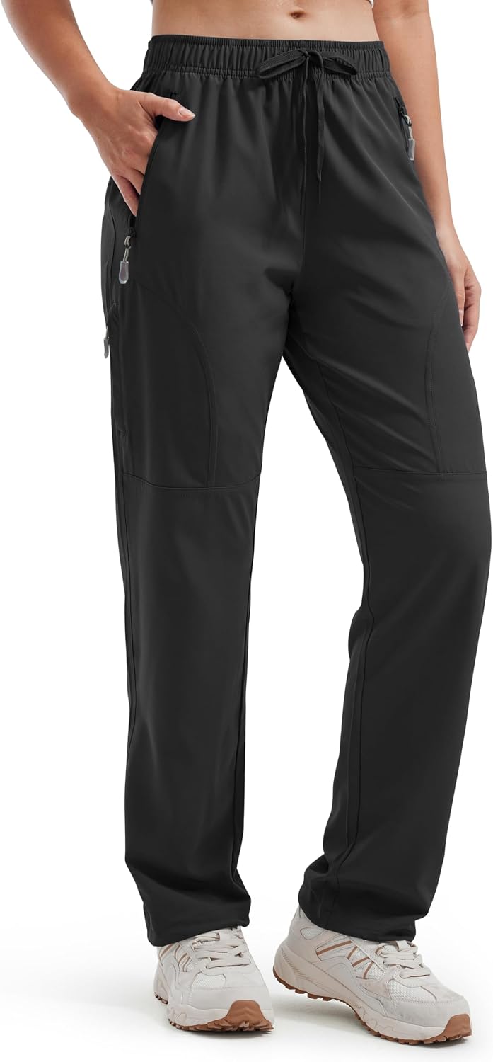 Detalle de Libin Women's Hiking Pants: Lightweight, Quick-Dry Cargo Pants for Outdoors