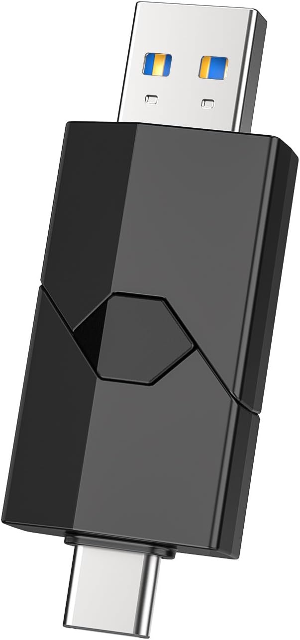 Detalle de Vansuny USB Stick 32GB: Dual USB‑C & USB‑A, robust Speicher für Mobilgeräte und Computer