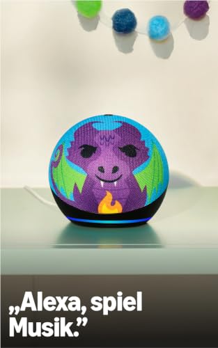 Detalle 2 de Echo Dot Kids (Neueste Generation) – Intelligenter Lautsprecher mit Alexa+ für Kinder