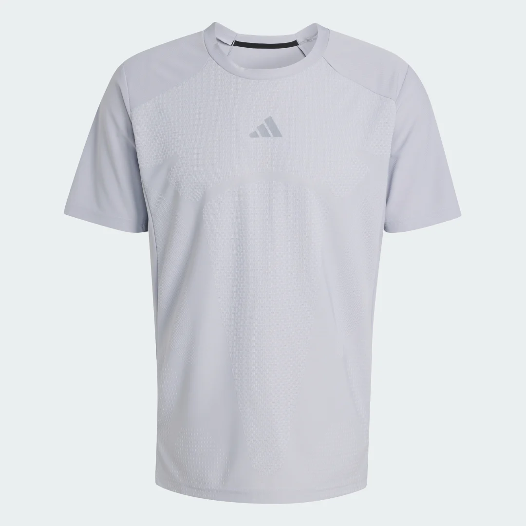 Detalle 2 de Camiseta Climacool 3D de Adidas — Gris
