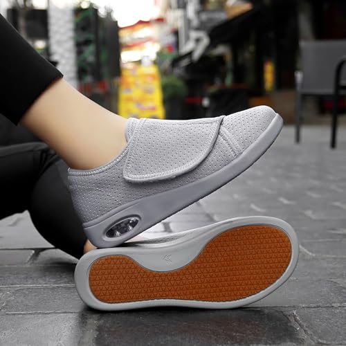 Thumbnail 2 de Zapatillas diabéticas Mujer Hombre Extra Ancho Ajustable de Sisttke