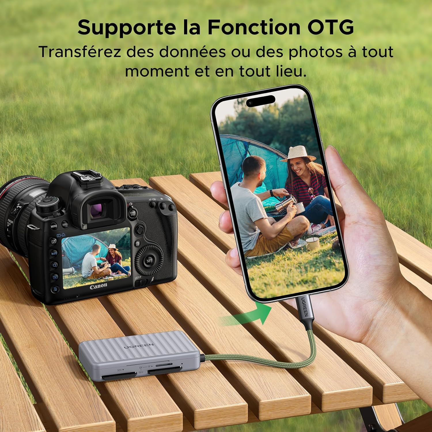 Thumbnail 5 de UGREEN Lecteur SD USB-C 170 Mo/s
