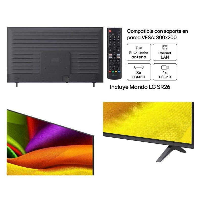 Detalle de LG 65NU850B6LA NanoCell 4K de 65 pulgadas, 60 Hz y WebOS