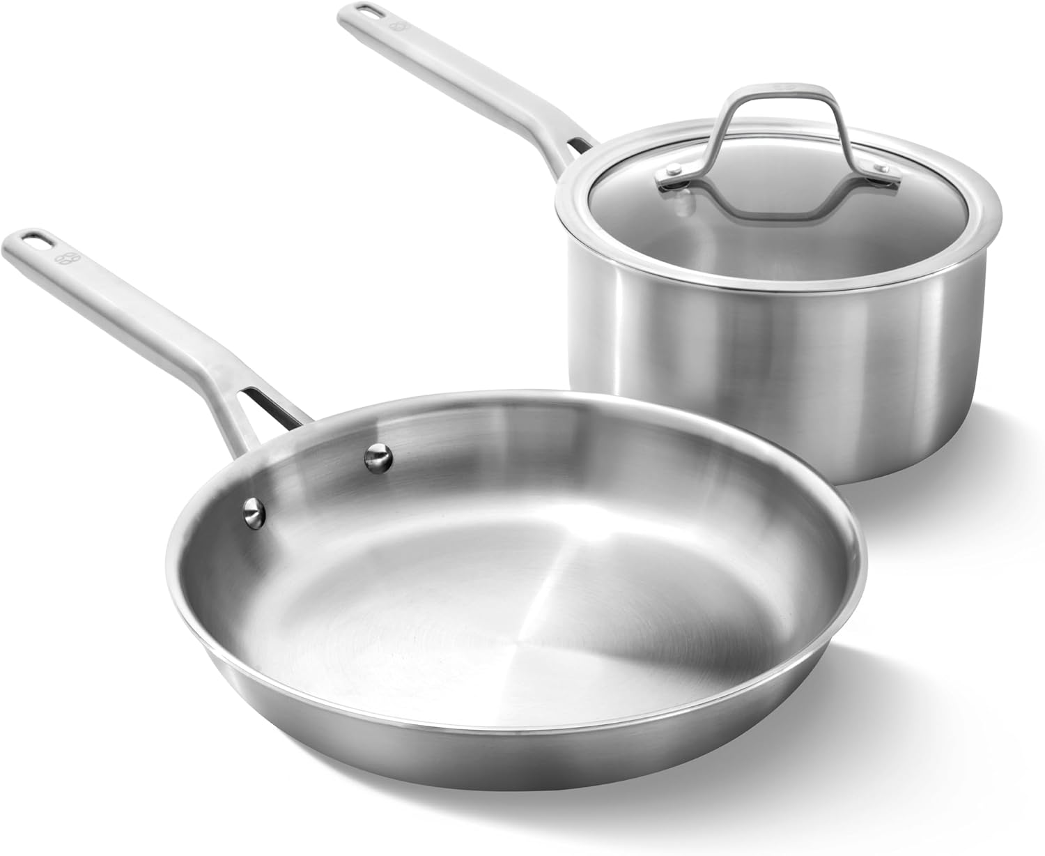 Detalle de Calphalon Stainless Steel Cookware Set, 3-Piece