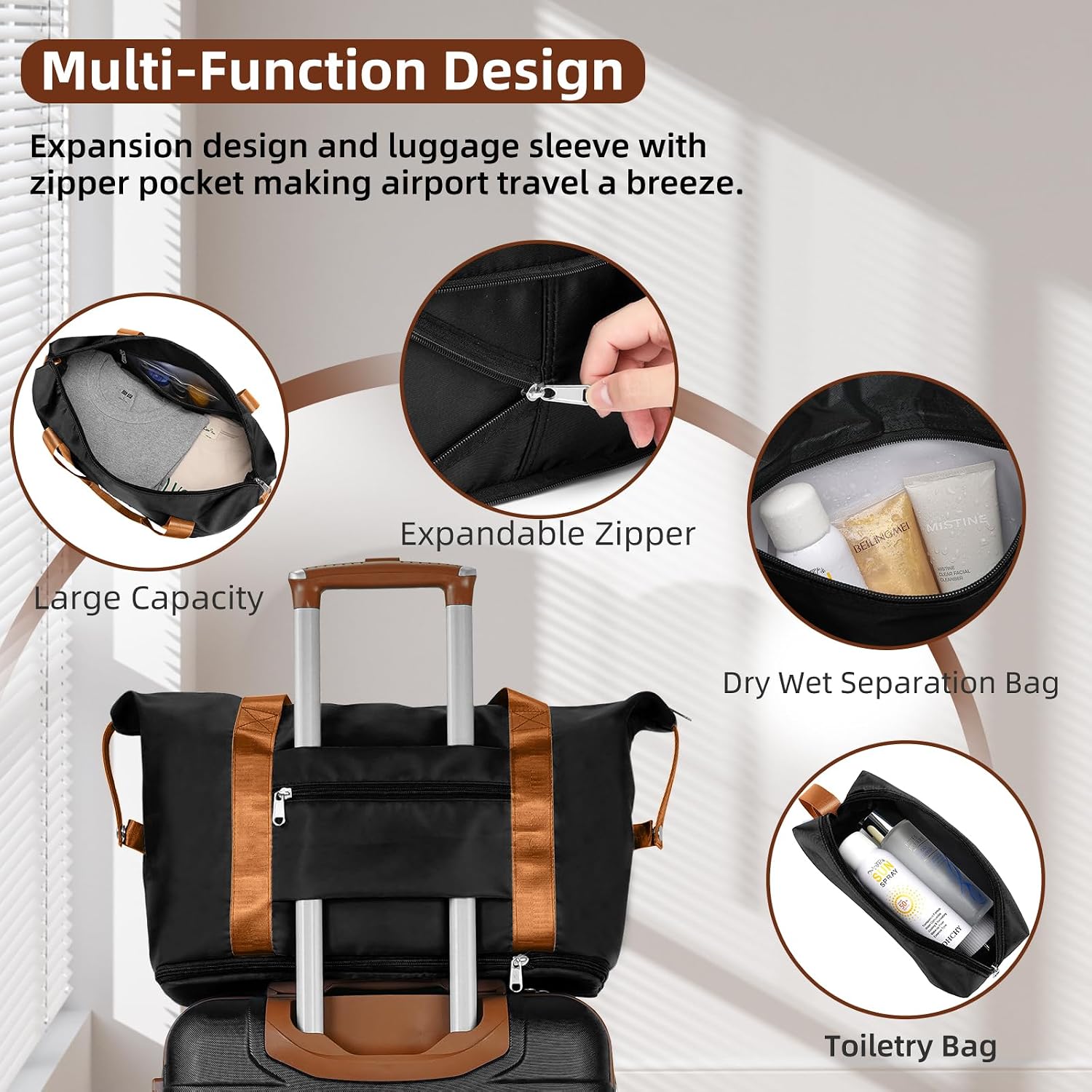 Detalle 1 de LARVENDER Luggage Set, 6-Piece